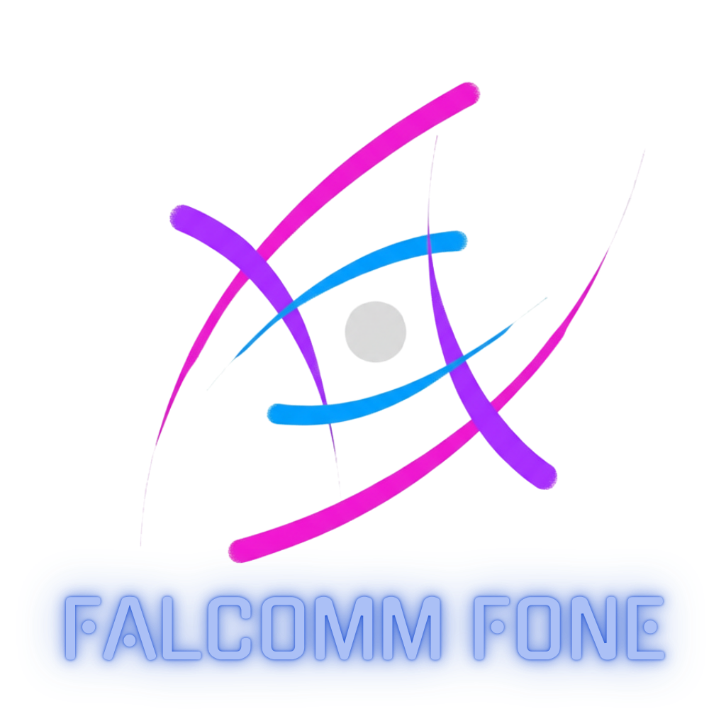 Falcomm Fone Logo - Navigate to top